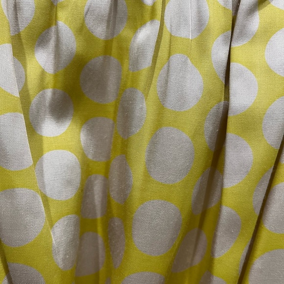 Metallic polka dot print dress. Size large. Excellent used condition. - Picture 3 of 4